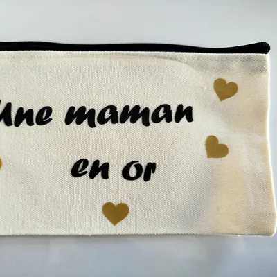 Pochette "Maman en or" – Idée Cadeau